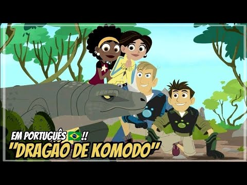 aventura com os kratts - o dragão de komodo - episódio completo em português brasileiro 🇧🇷#live