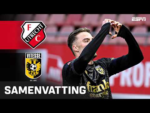 Jong FC Utrecht 0-3 SBV Stichting Betaald Voetbal Vitesse Arnhem 