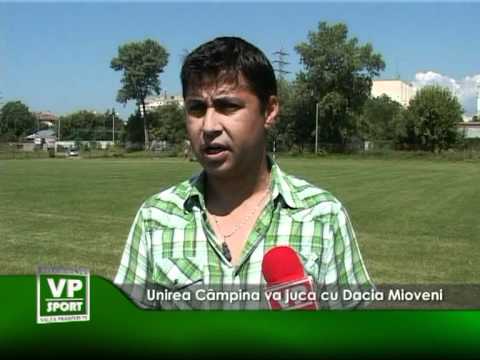 Unirea Câmpina va juca cu Dacia Mioveni