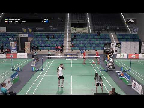Polish U17 International | court 2 | QF | Suwałki 2023 | badminton