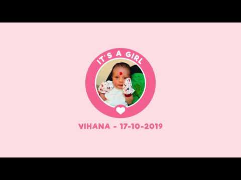 Birthday Song for Vihana