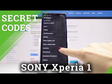 Secret Codes on SONY Xperia 1 – Hidden Features