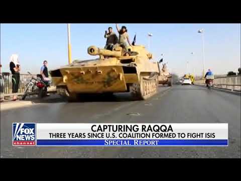BREAKING October 2017 News USA & USA Led forces Liberating ISLAMIC State Capilal Raqqa Syria Video