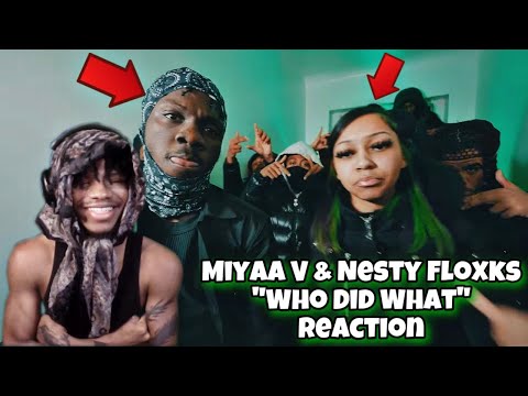 MOST Disrespectful Vid Yet 😭 | Miyaa V x Nesty Floxks - Who Did What (Shot by CPD Films) REACTION