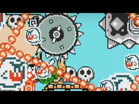 Sea Blanket ~ Easy 100 Mario Challenge - Super Mario Maker - No Commentary 1bm
