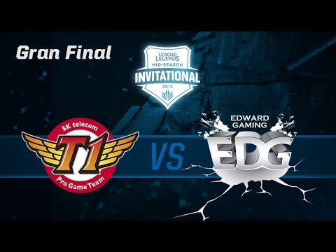 SKT1 vs EDG - Mapa 4 - GRAN FINAL Mid Season Invitational