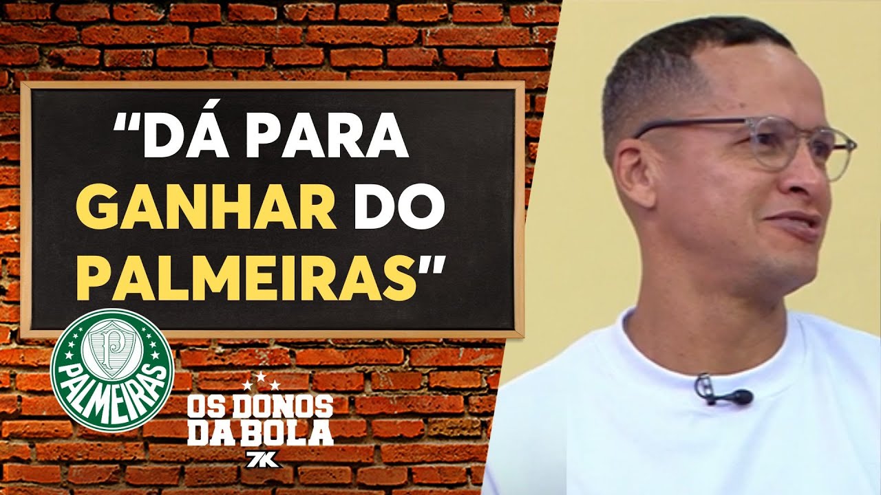 Souza elogia Abel Ferreira, mas diz que não é impossível vencer o Palmeiras