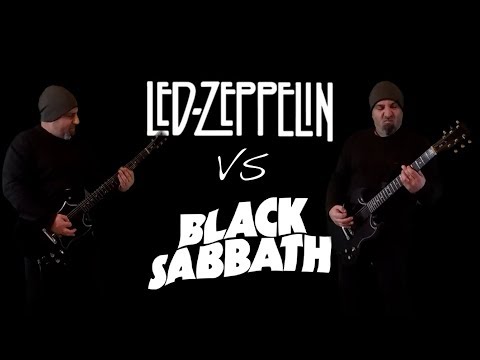 Led Zeppelin VS Black Sabbath (Guitar Riffs Battle)