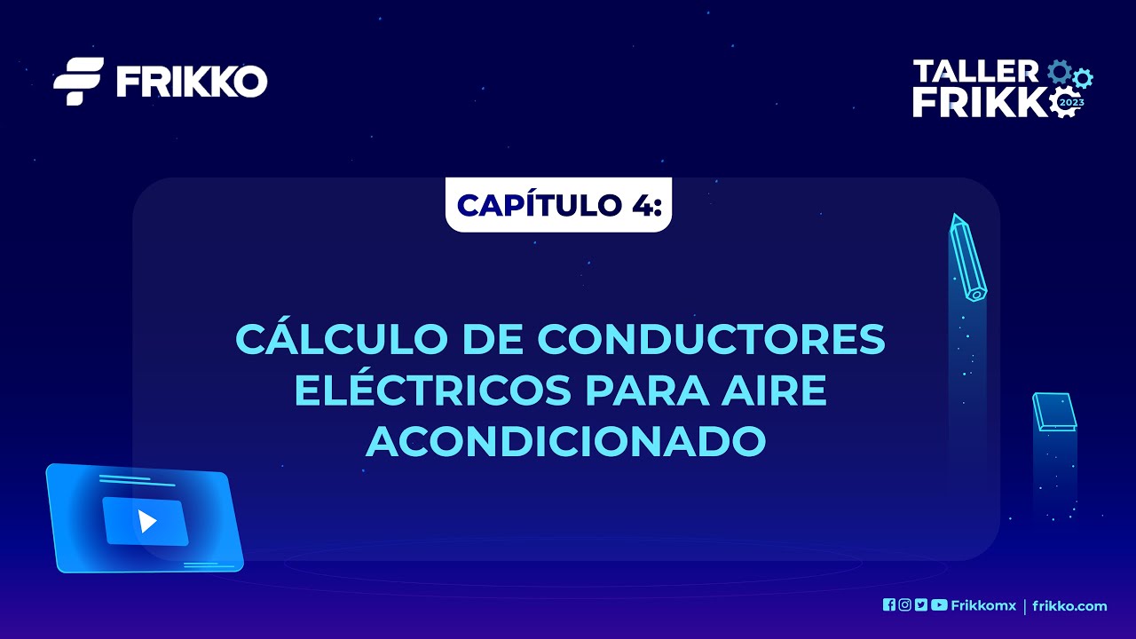 Cálculo de conductores eléctricos para AC