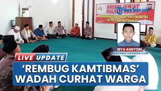 Forum Rembug Kamtibmas di Kediri, Jadi Solusi Tempat Curhat Warga Soal Keamanan Lingkungan