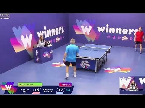 WINners CUP table 2  22.12  Torgachev Igor - Kolomiets Vladimir  18:00