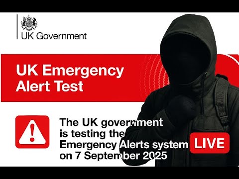Survivalist Reacts LIVE to UK Emergency Phone Alert Test