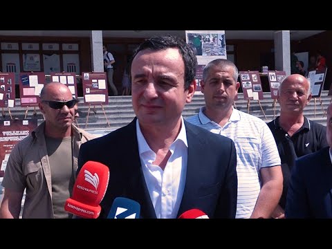 Organizimi i panairit të librit  me Xhevdet Bajraj, i pranishëm edhe kryeministri Albin Kurti