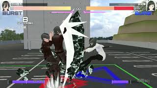 【Virgin Blade】虚木 vs 蘭【対戦格闘】