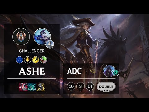 Ashe ADC vs Aphelios - EUW Challenger Patch 11.6