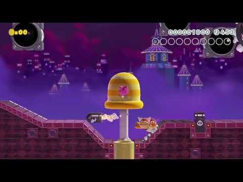 SMM2 Bullet & Banzai bill city by Salohcin2