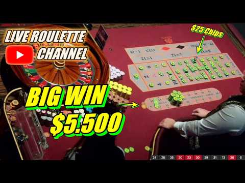🔴LIVE ROULETTE | 🚨 BIG WIN 💲5.500 In Real Vegas Casino 🎰 $25 Chips Inside Exclusive ✅ 2026-02-17