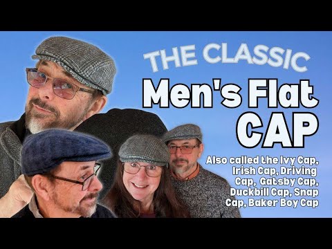 Hat School - The Classic Men's Flat Cap step by step tutorial