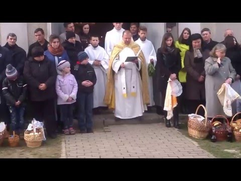 Sárosoroszi-Pászka szentelése római katolikus templomban.2016.03.27.