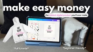 $500/Week Selling Sweatshirts? Canva x Printify Print on Demand Tutorial