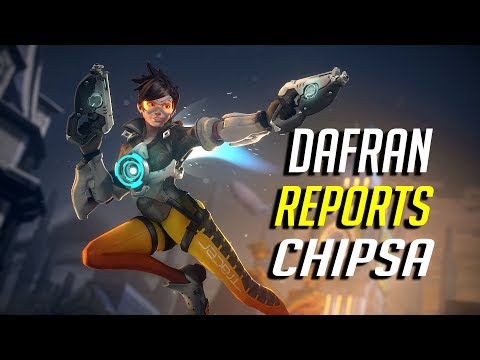 DAFRAN REPORTS CHIPSA FOR GRIEFING - Overwatch Funny Moments ep 5