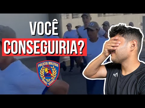 Veja COMO É O CURSO DE FORMAÇÃO DE SOLDADOS Da PMMG (Polícia Militar MG) - REACT
