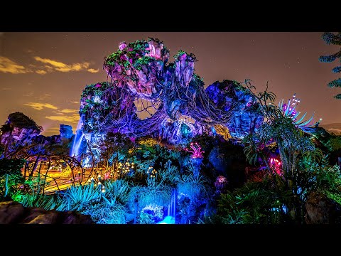 Pandora - World of Avatar Land at Night 2026 - Walking Tour, Rides, Disney's Animal Kingdom [4K POV]
