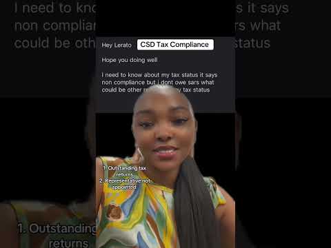 #csd and #taxcompliance #southafricanbusiness