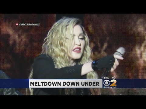 Madonna Meltdown In Melbourne