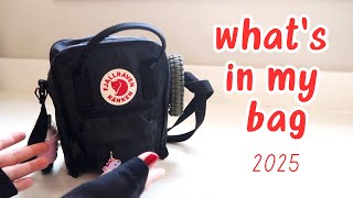 what's in my bag 2025 | kanken sling | my everyday carry