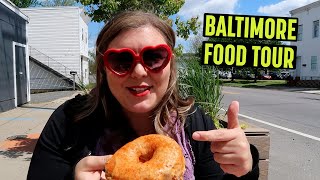 Iconic Places to Eat in BALTIMORE (Food Tour)
