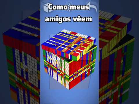 Como eu monto cubo mágico #cubomagico #2x2 #20x20 #cubo #edit #pov
