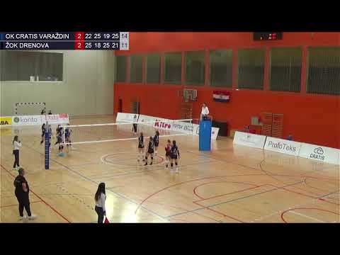 OK CRATIS Varaždin - ŽOK Drenova, 1. HOL 23/24, 12. kolo