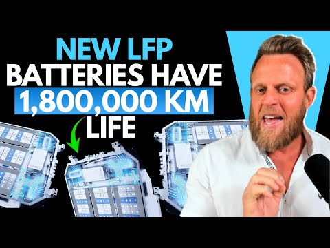 1.8 MILLION MILES: CATL’s New 600kw Charging LFP Battery Lasts For 100 Years