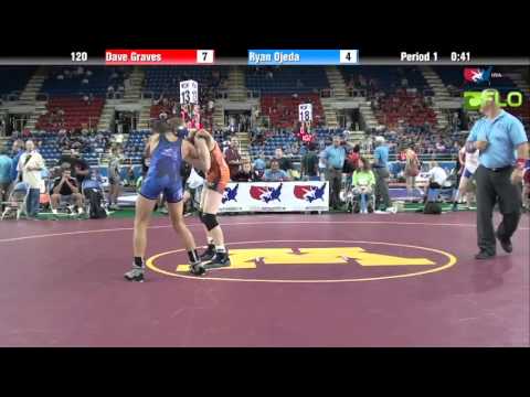 Cadet 120 - Dave Graves (Pennsylvania) vs. Ryan Ojeda (California)