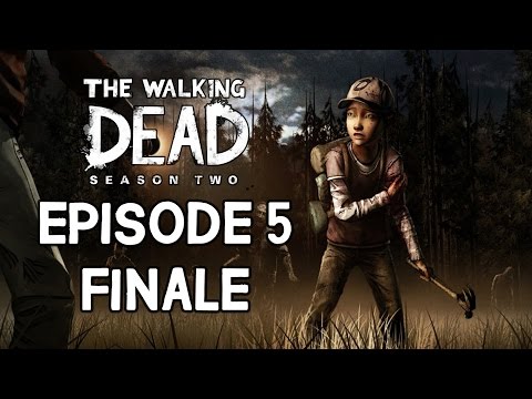 The Walking Dead: Season Two - Episode 5 Walkthrough - Part 10 Season Finale [No Commentary]