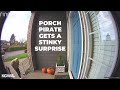 Portland Porch Pirate Gets A Stinky Surprise