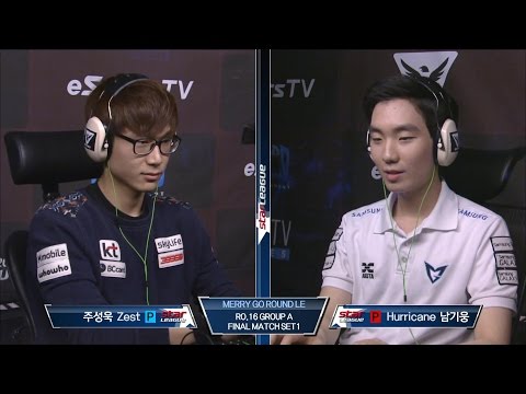 [SSL 2015 S2] Zest vs Hurricane RO.16 GroupA final Match set1 -EsportsTV, Starcraft 2