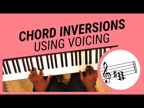 Piano Chord Inversions (Exercise 4) - Melody and Harmony in ONE Hand
