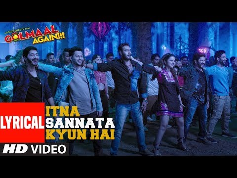 Itna Sannata Kyun Hai (Lyric Video) [OST by Amit Mishra, Aditi Singh Sharma]