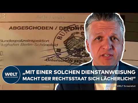 THORSTEN FREI: "Völlig inakzeptabel!" - scharfe Kritik an der derzeitigen Abschiebepolitik der Ampel