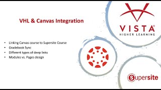 VHL & Canvas Integration Tutorial v2
