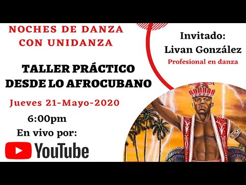 Taller Afrocubano- Noches de danza Con Unidanza