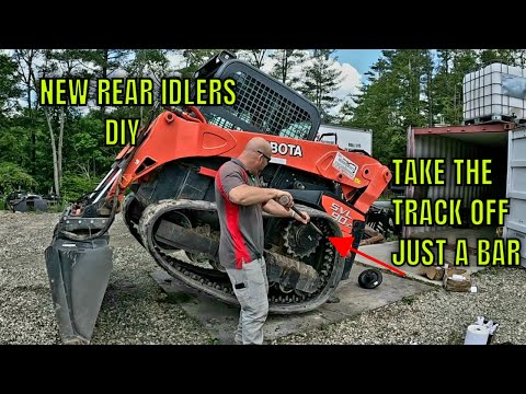 NEW Kubota skid steer idlers with fridayparts.com