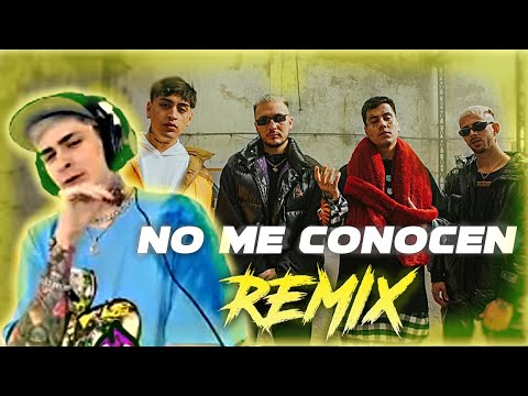 LIT KILLAH REACCIONA A NO ME CONOCEN (REMIX) - BANDIDO, DUKI, REI, TIAGO PZK