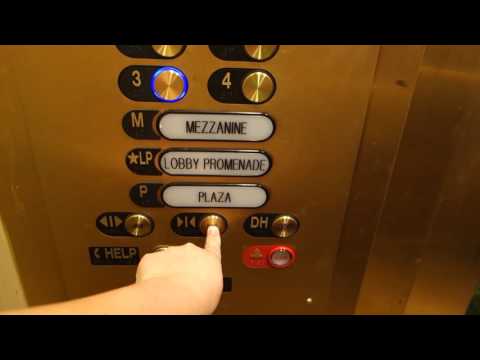 MOD IN PROGRESS/Elevator Tour: Dover/TK Traction Elevators at Renaissance Vinoy, St. Petersburg, FL