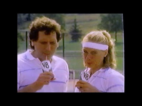 V8 Vegetable Juice Cocktail Commercial (1985) (VHS Rip)