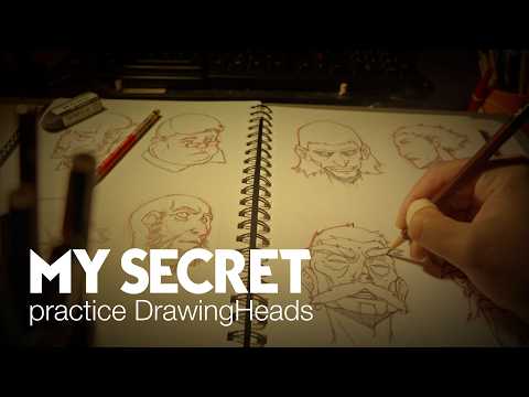 How I Practice Drawing Heads And Create My Own Characters