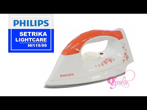 Philips Setrika HI115/99 LightCare, UNBOXING and Review (Indonesia)