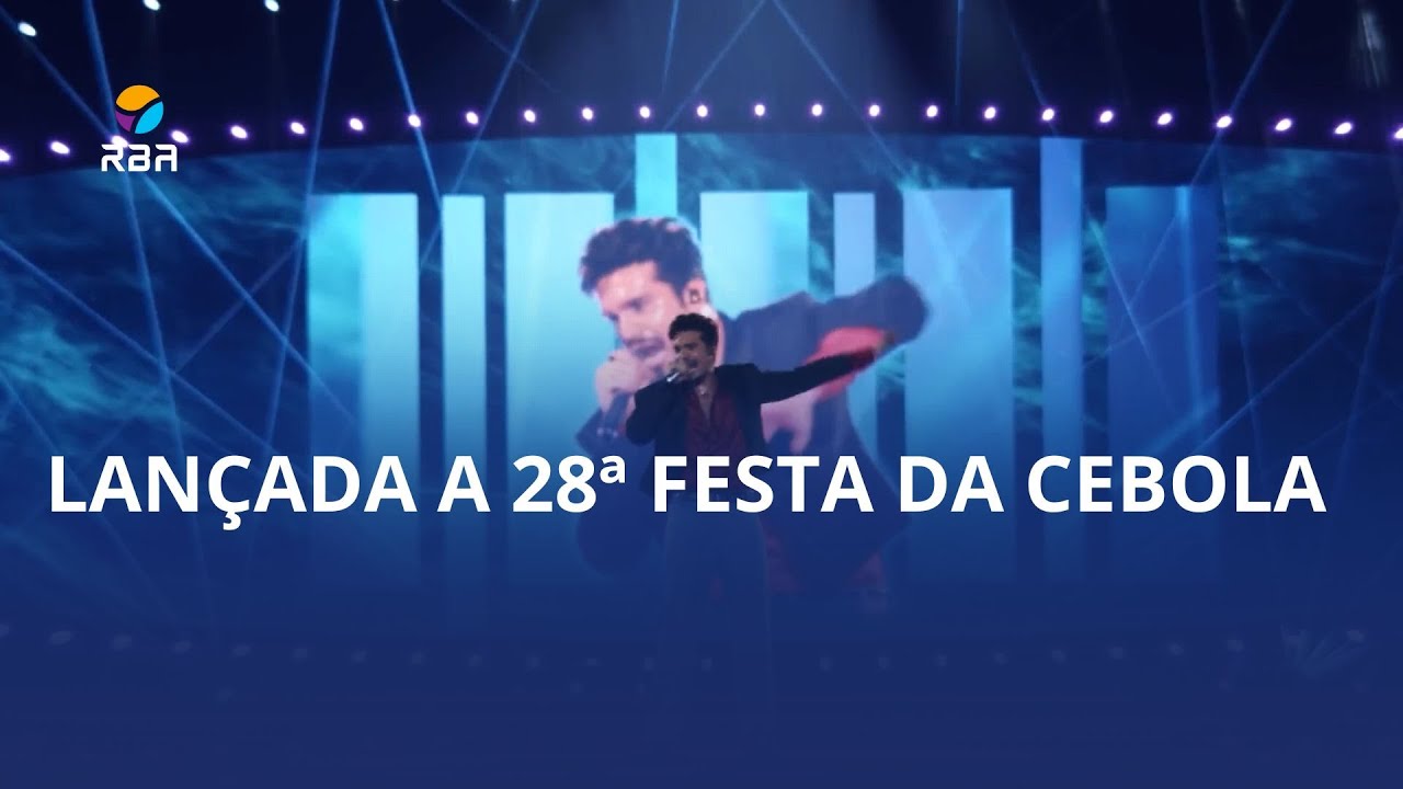 28ª Expofeira Nacional da Cebola. Evento é lançado com divulgação dos shows nacionais